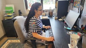 Bruceton School secretary ready to start the new school year
